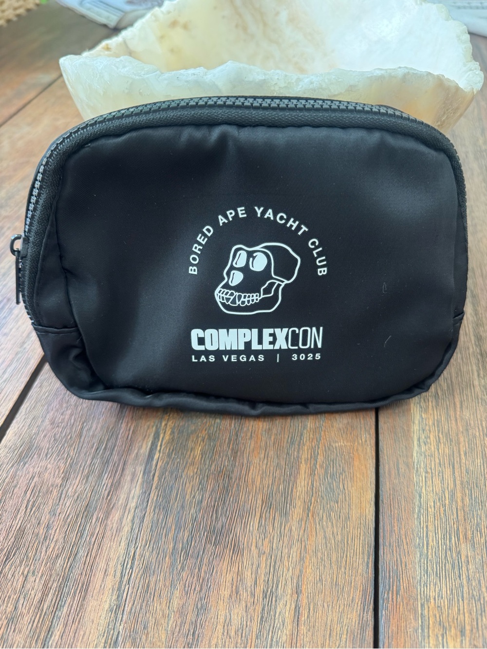 x Bored Ape Yacht Club Black Men's Belt Bag